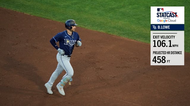 Brandon Lowe crushes 458-foot home run | 08/13/2025 | MLB Japan