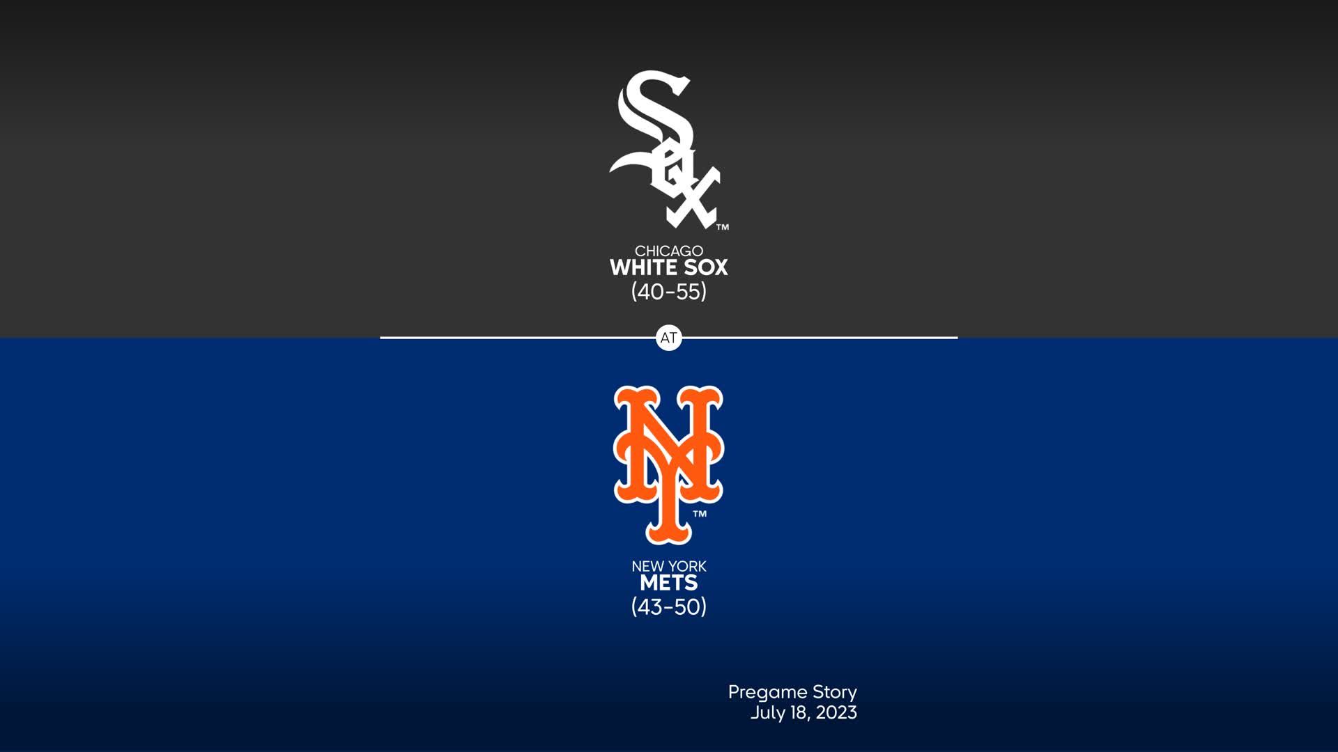 New York Mets at Chicago White Sox