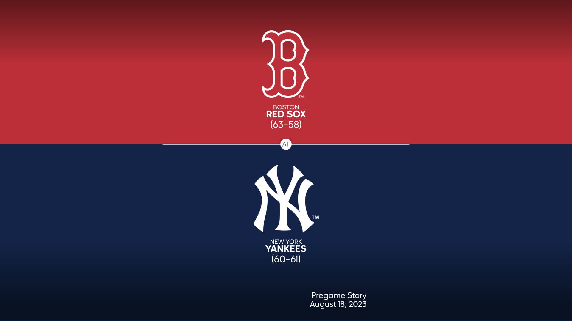 What channel is New York Yankees vs. Boston Red Sox on tonight