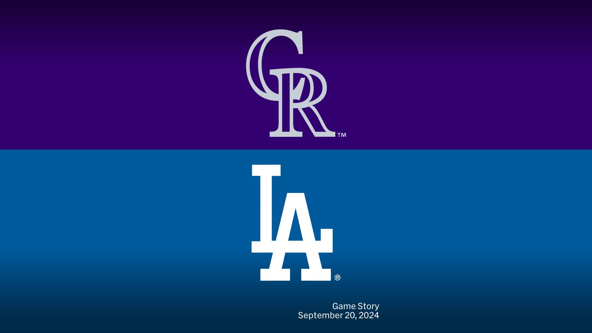 Colorado Rockies at Los Angeles Dodgers Game Story, Scores 