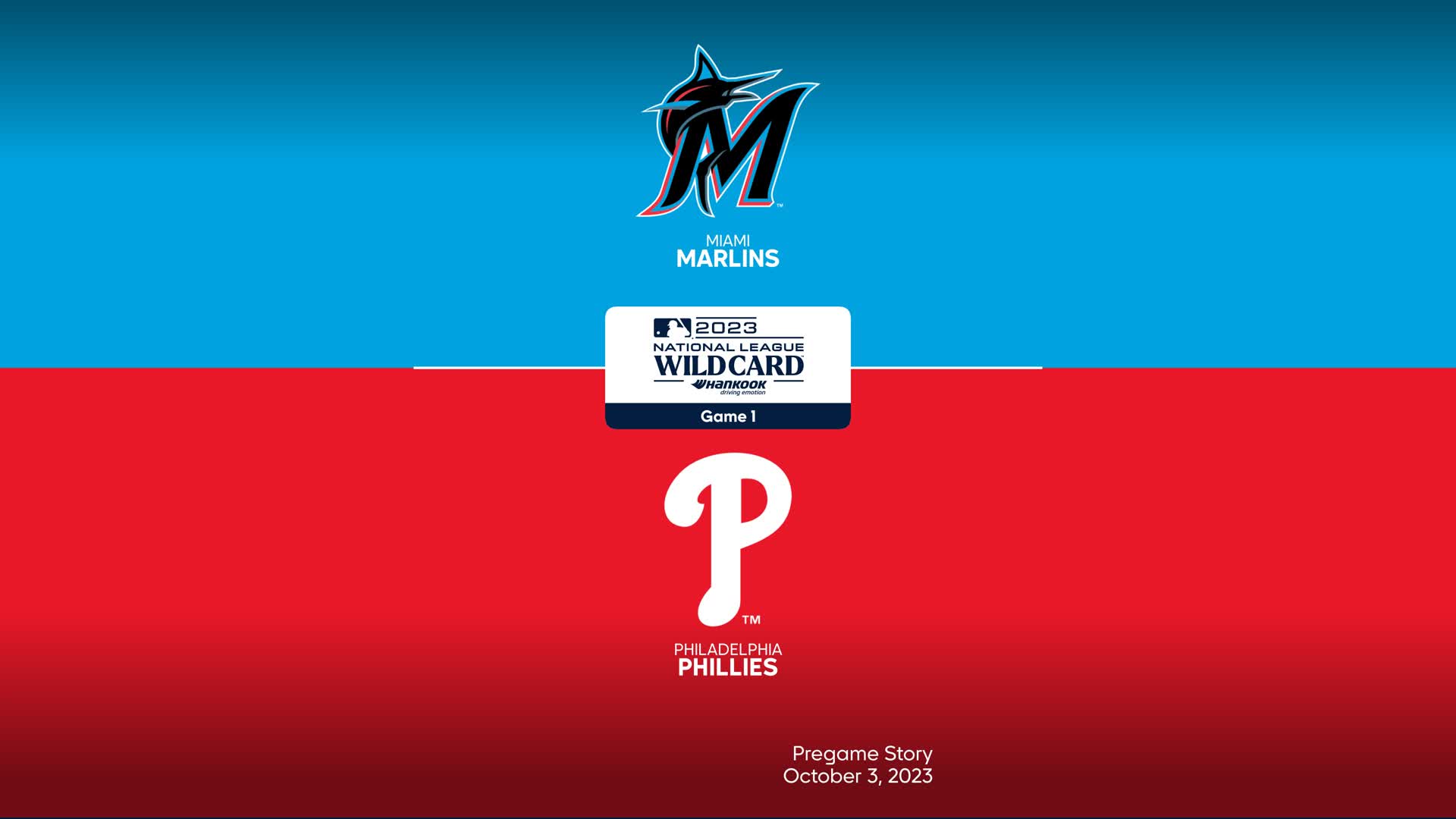 MLB Stories - Miami Marlins at Philadelphia Phillies WC Preview