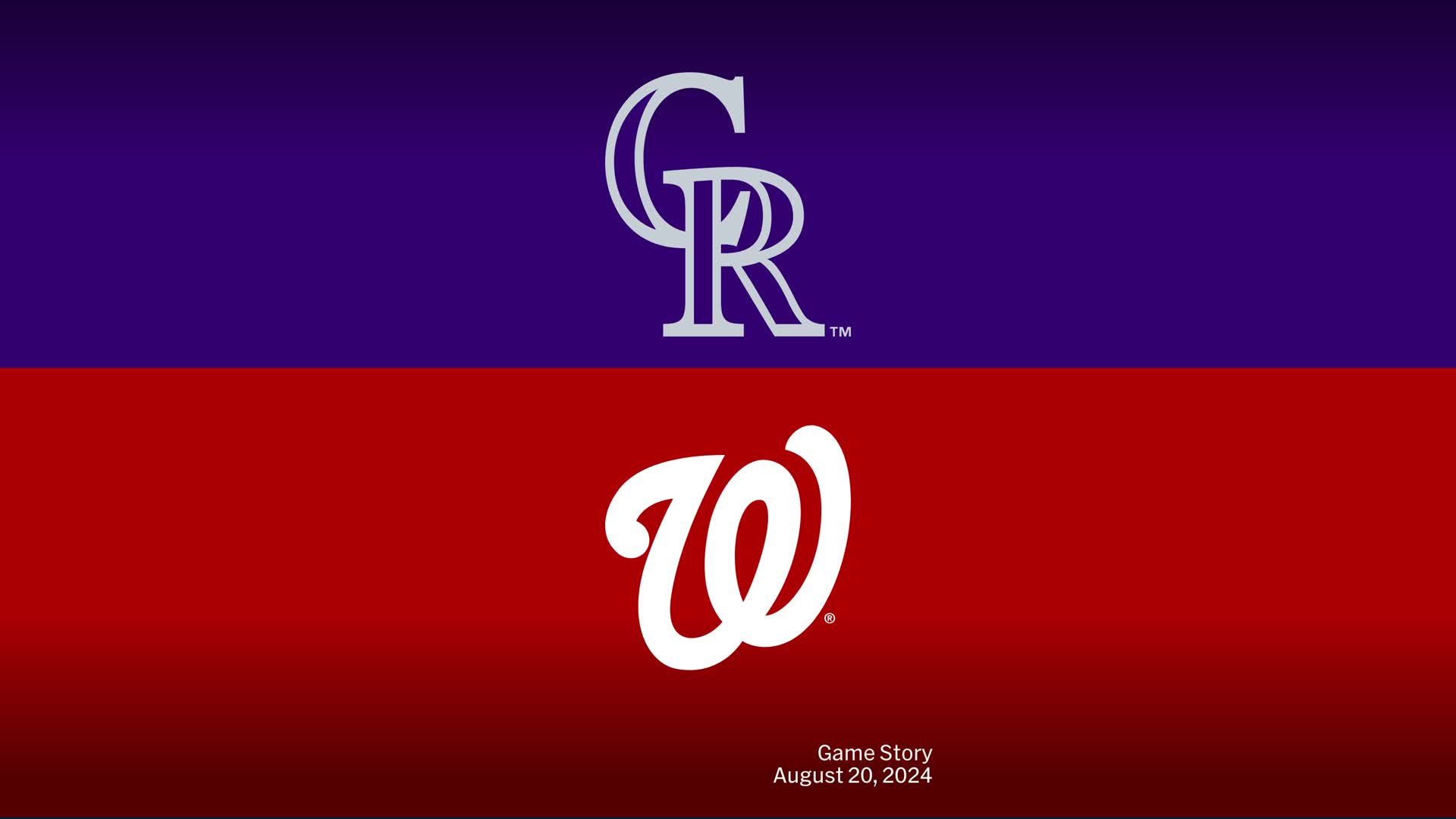 Colorado Rockies at Washington Nationals Game Story, Scores 
