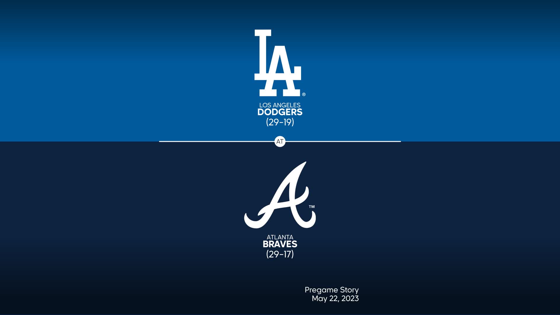 MLB Stories - Los Angeles Dodgers at Atlanta Braves Preview - 05