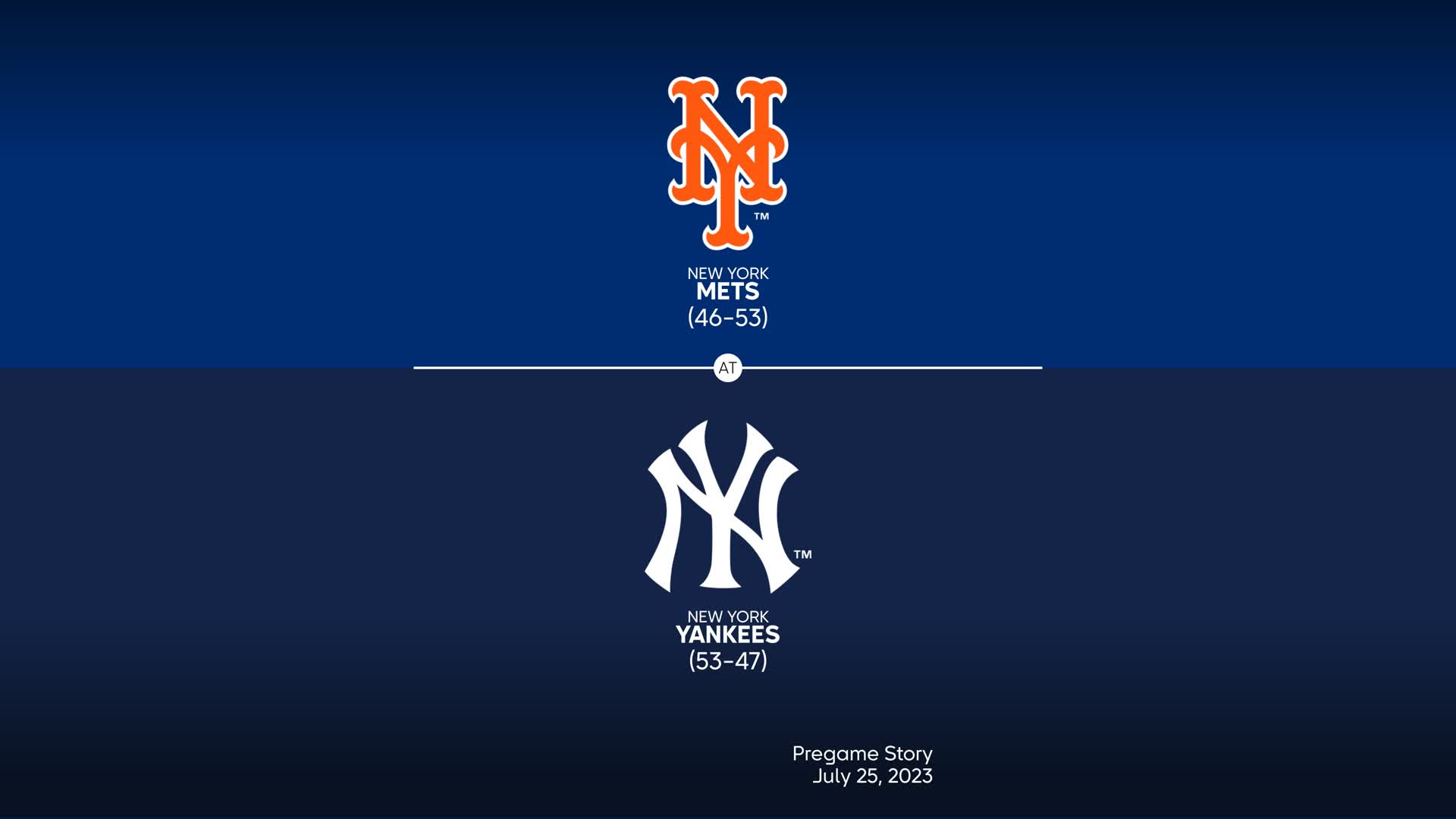 MLB Stories - New York Mets at New York Yankees Preview - 07/25/2023