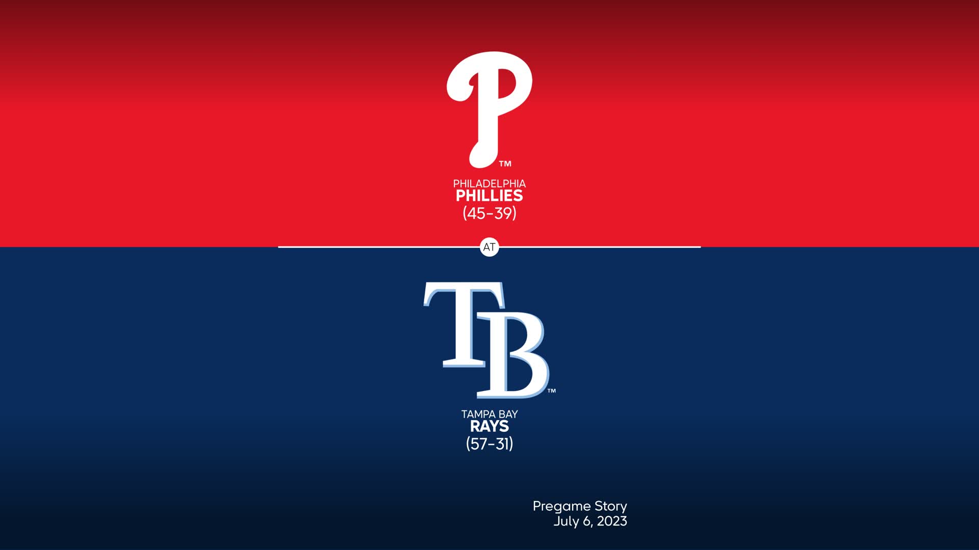 Tampa Bay Rays v Philadelphia Phillies