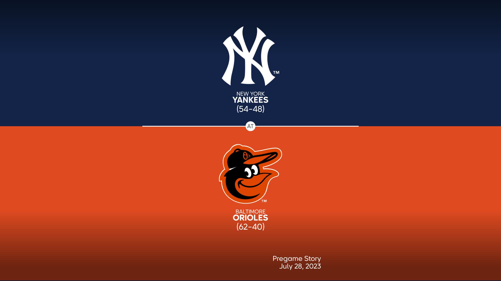 New York Yankees vs Baltimore Orioles Odds - Friday July 28 2023