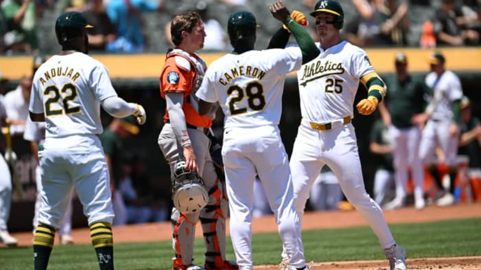 Baltimore Orioles at Oakland Athletics Game Story, Scores 