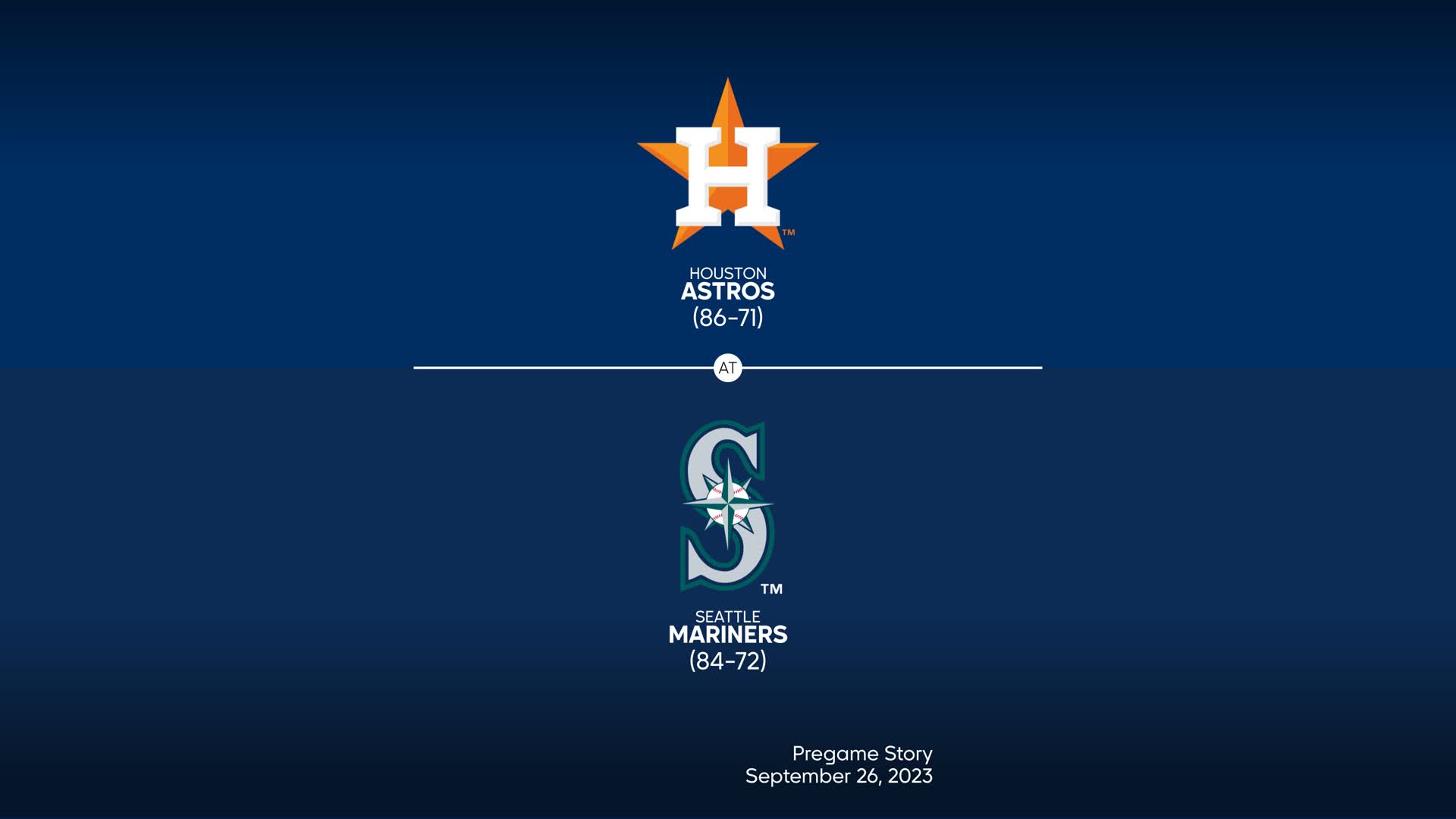 2022 Series Preview 8: Seattle Mariners @ Houston Astros - The