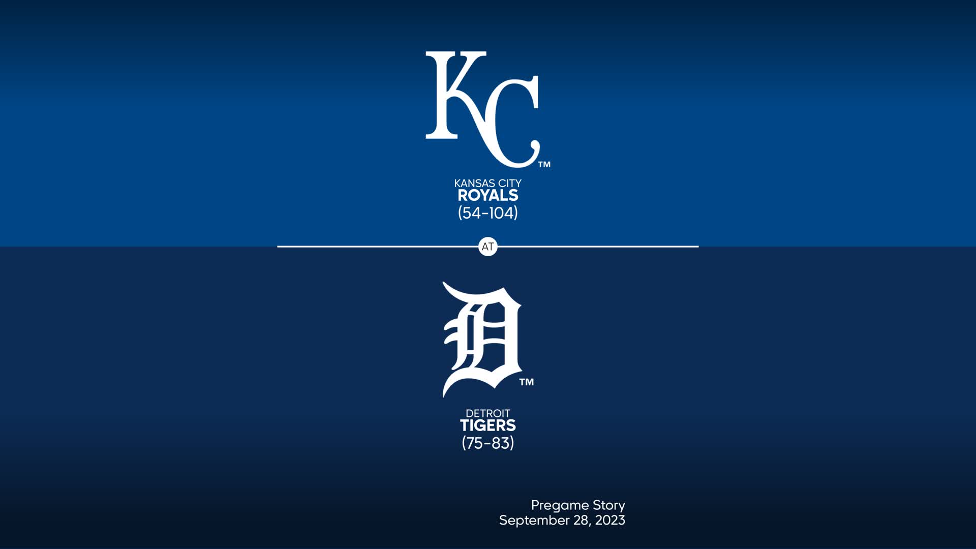 Detroit Tigers 9, Kansas City Royals 4