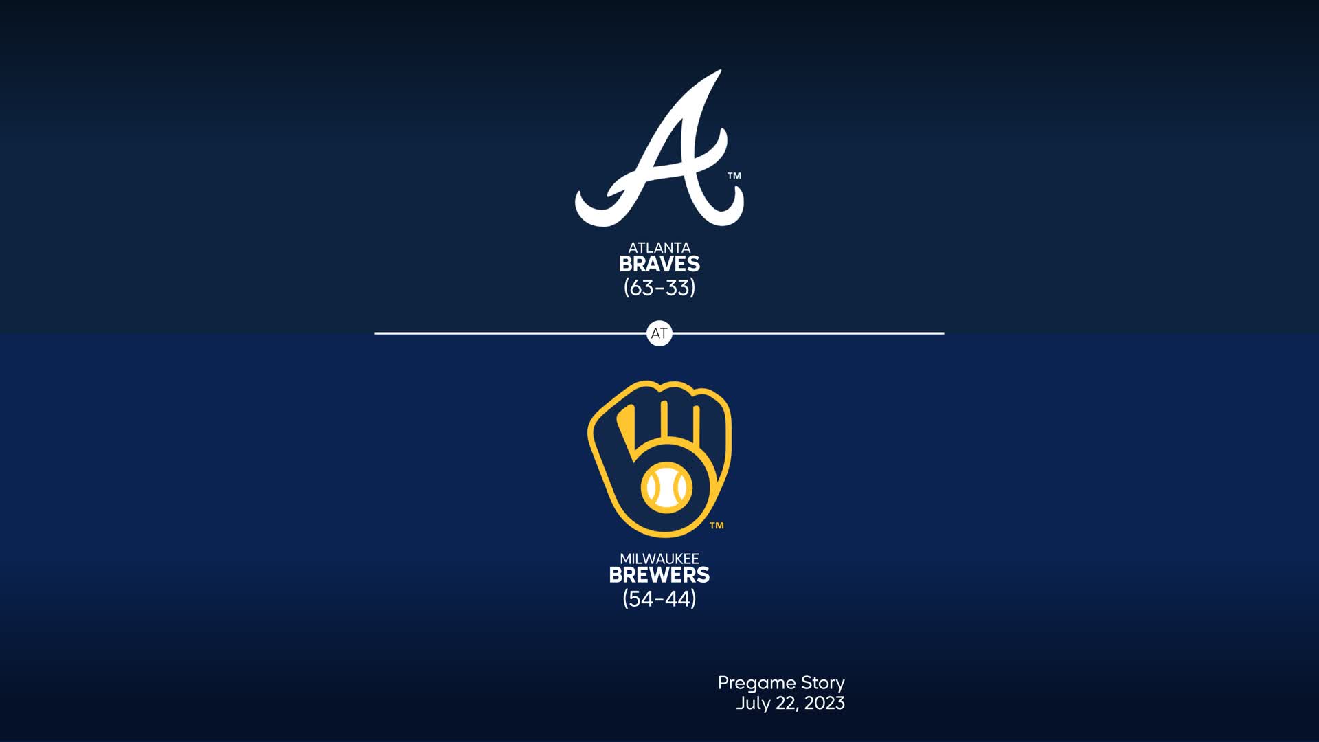 Atlanta Braves at Milwaukee Brewers Preview - 07/22/2023 - MLB Stories