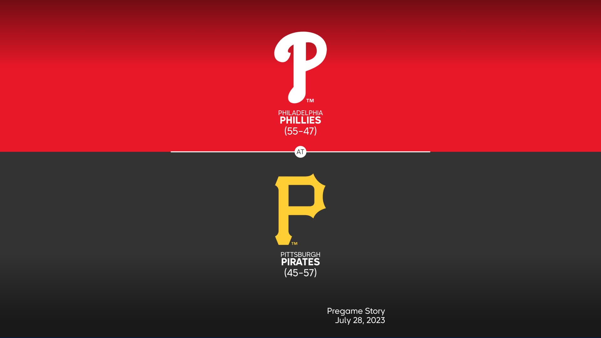 Phillies @ Pirates