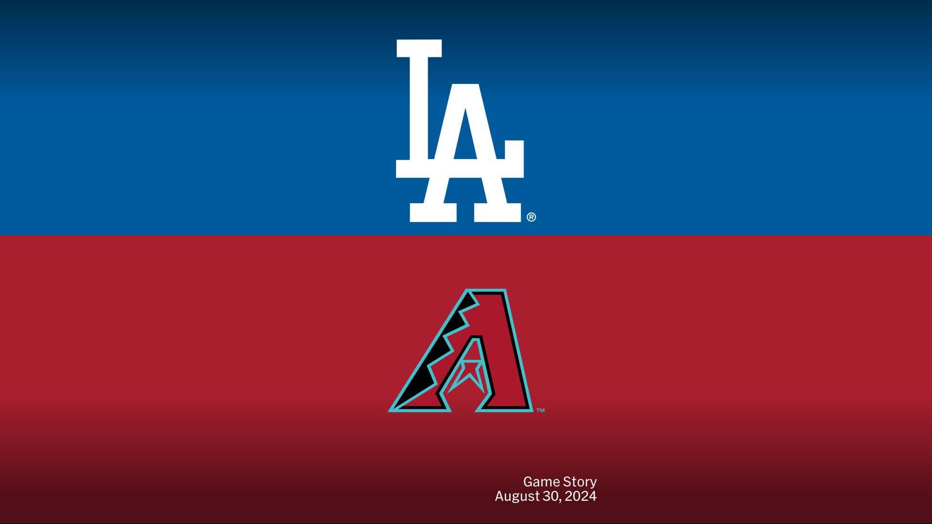 Los Angeles Dodgers at Arizona Diamondbacks Game Story, Scores 