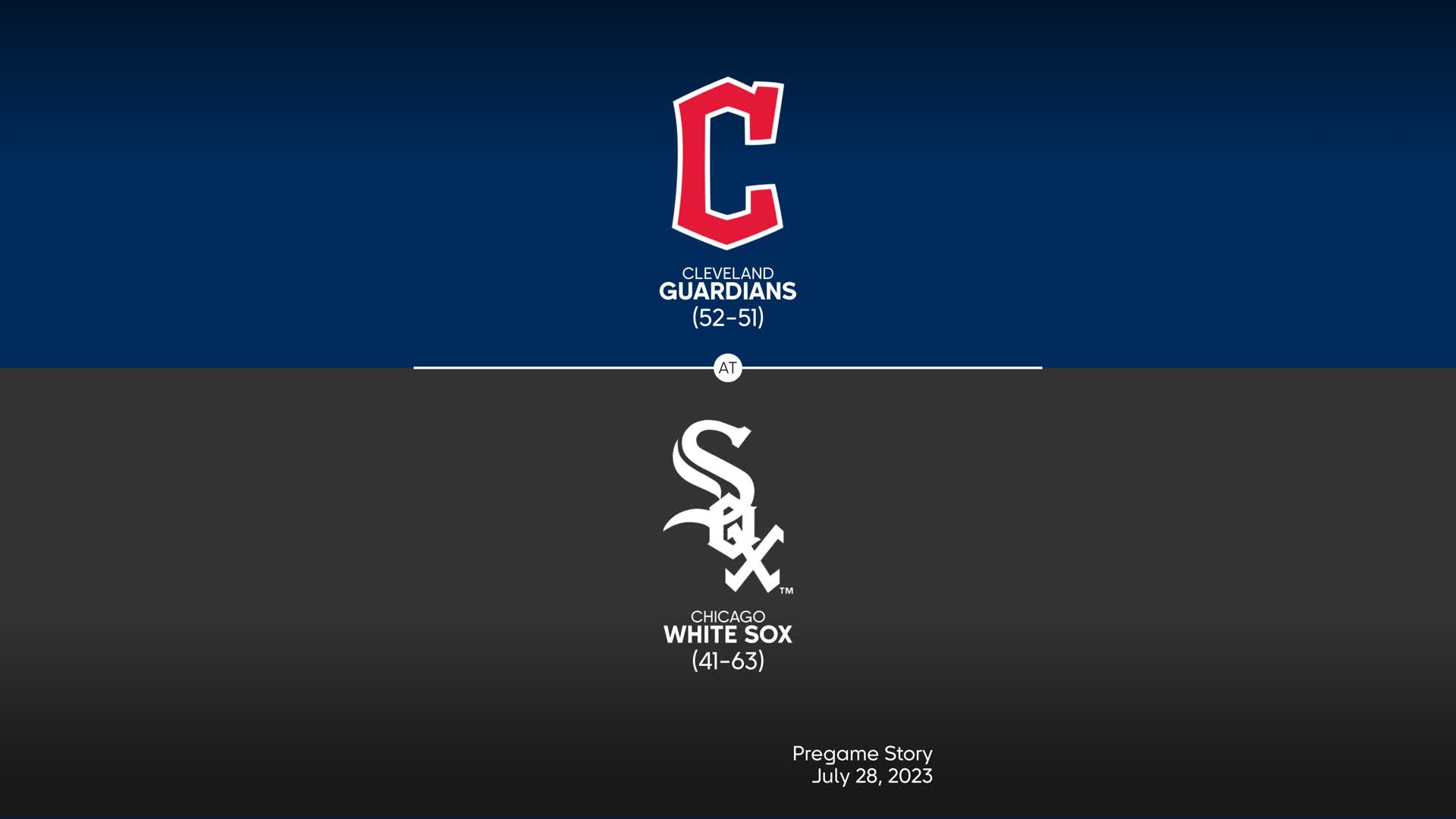 MLB Stories - Cleveland Guardians at Chicago White Sox Preview