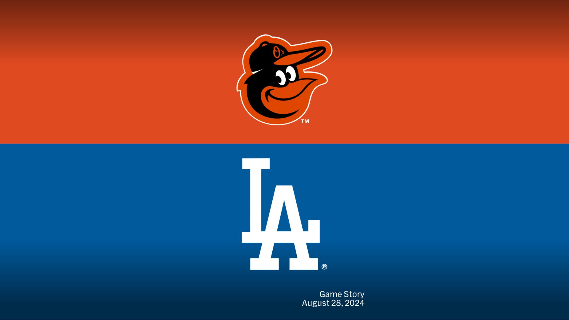 Baltimore Orioles at Los Angeles Dodgers Game Story, Scores 