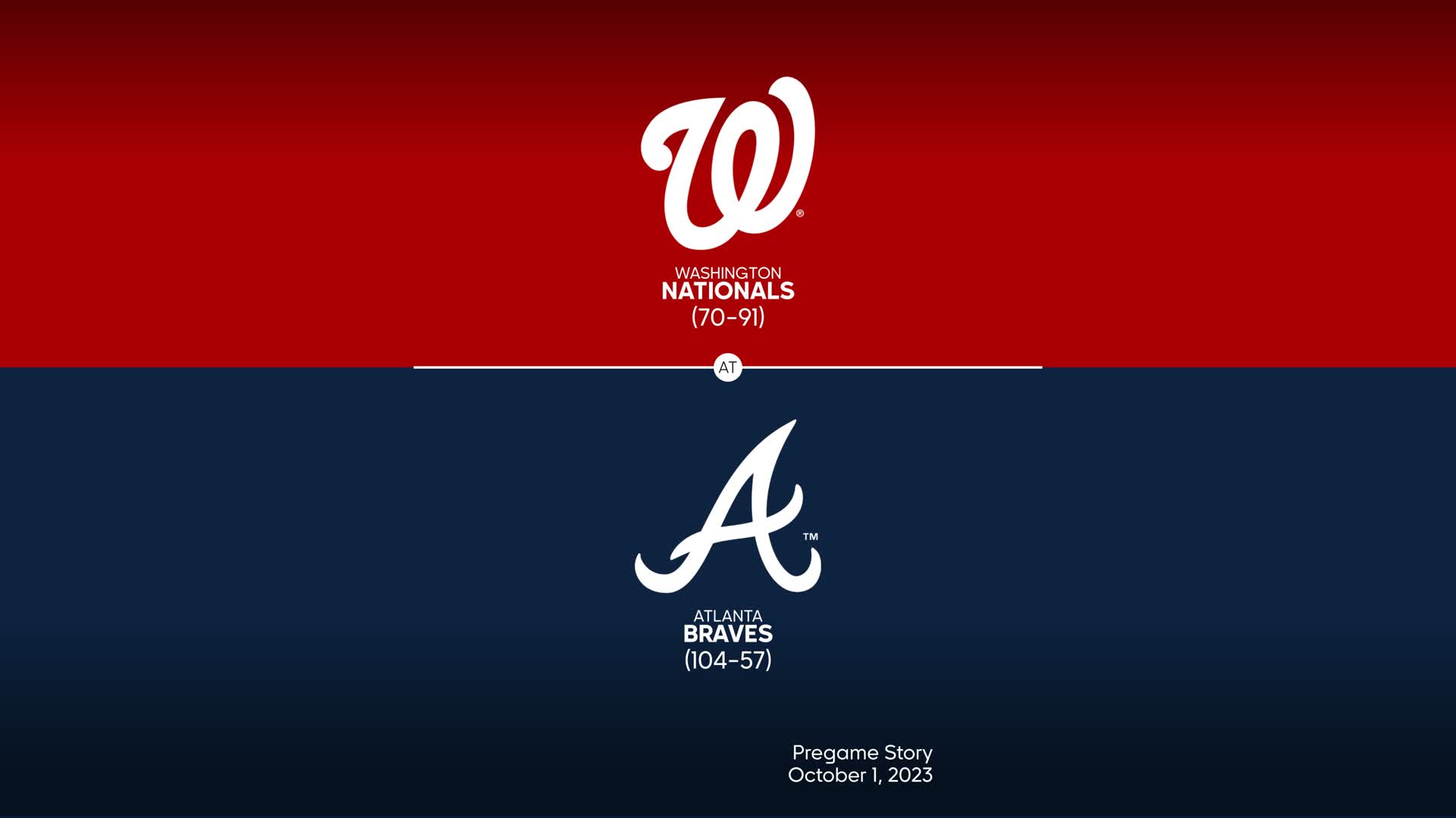 Atlanta Braves vs. Washington Nationals Series Preview - Federal Baseball