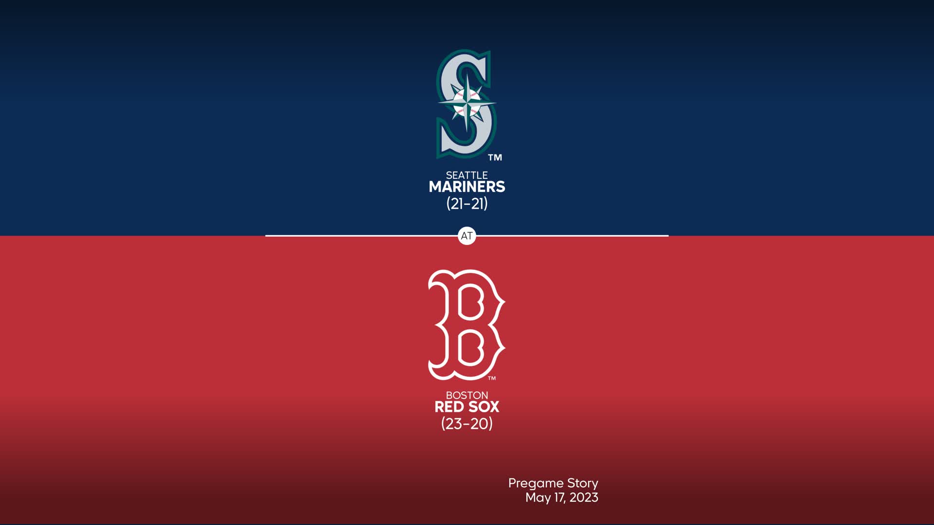 MLB Stories - Seattle Mariners at Boston Red Sox Preview - 05/17/2023