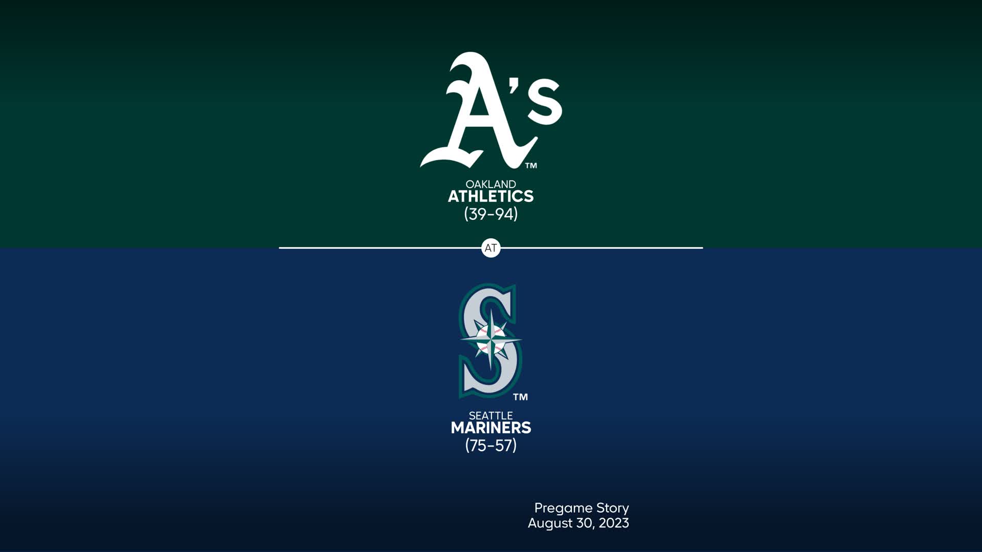 Series Preview: Seattle Mariners at Oakland Athletics - Lookout