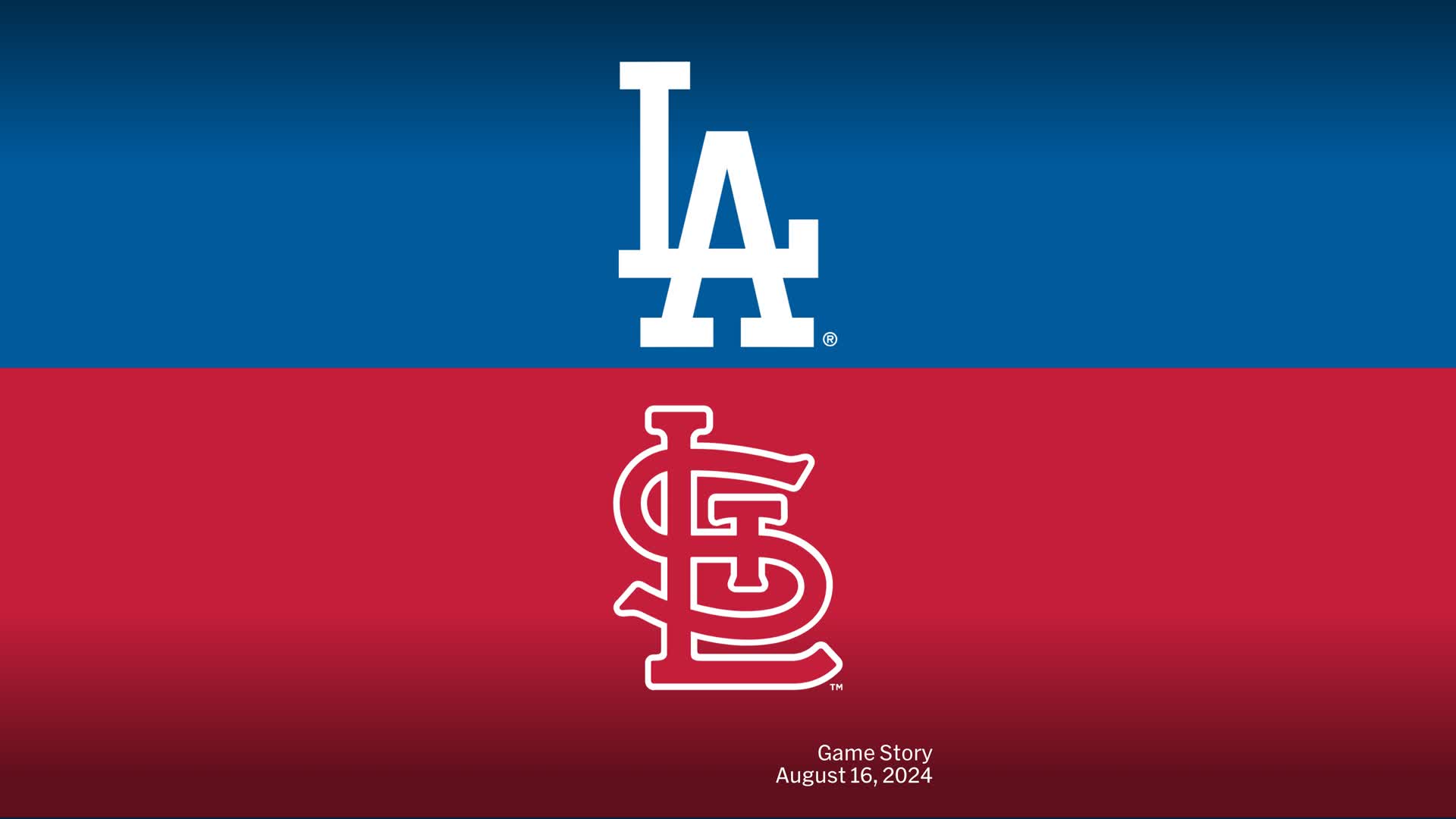 Los Angeles Dodgers at St. Louis Cardinals Game Story, Scores 