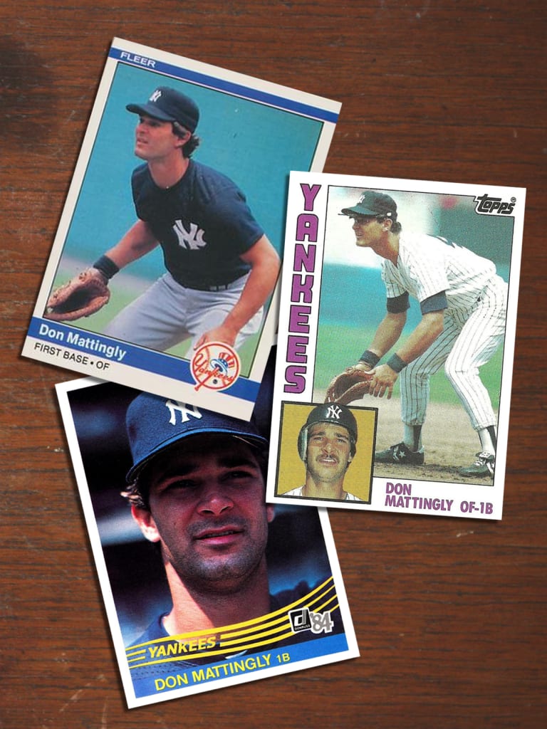 rare don mattingly cards Don Mattingly 1986 Topps Collector's Series #20 New York Yankees, Rare main image 0