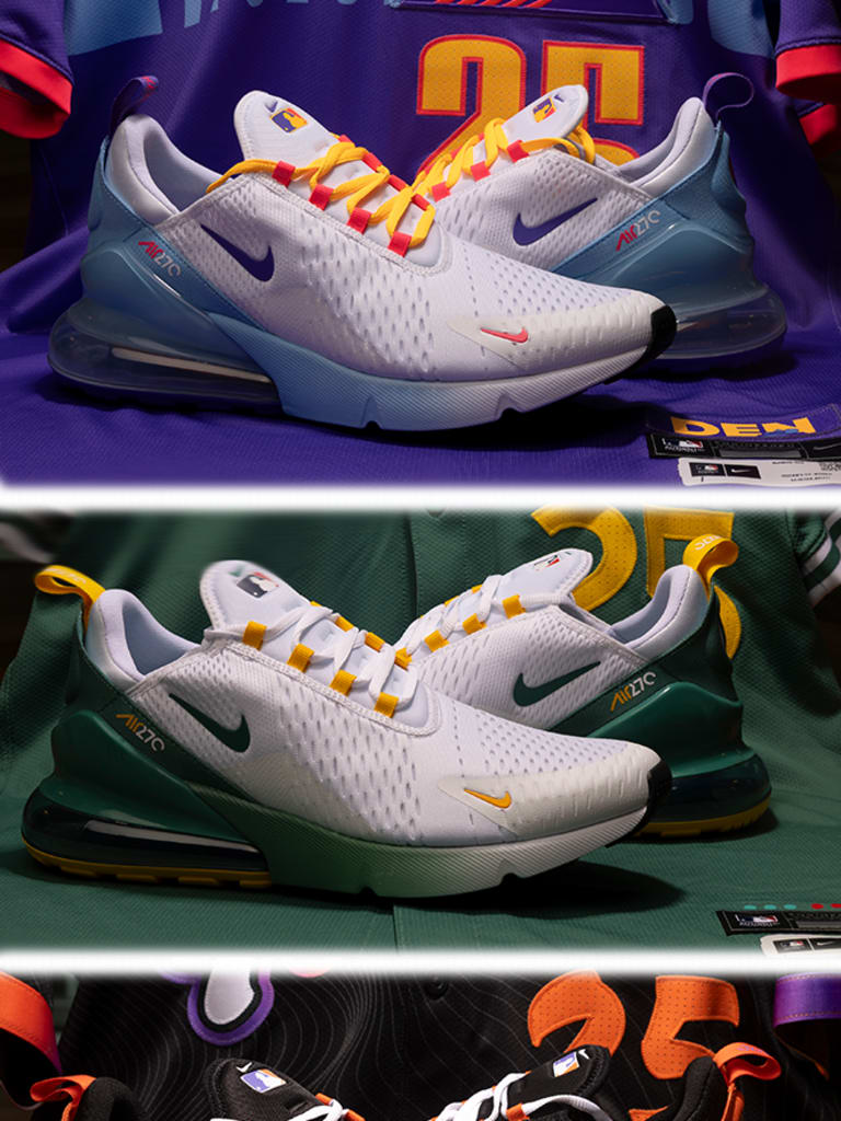 NIKE x MLB ☆ Air Max 270 マーリンズ Men's Miami Marlins Nike White 2025 City Connect Air Max 270