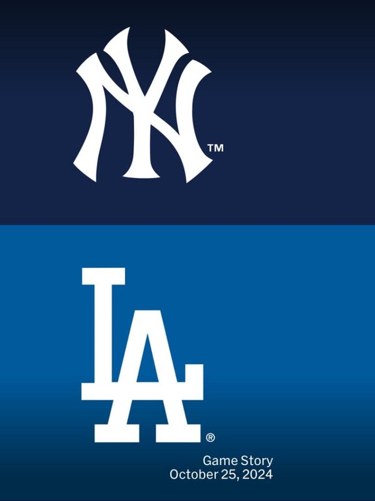 New York Yankees at Los Angeles Dodgers Game Story, Scores