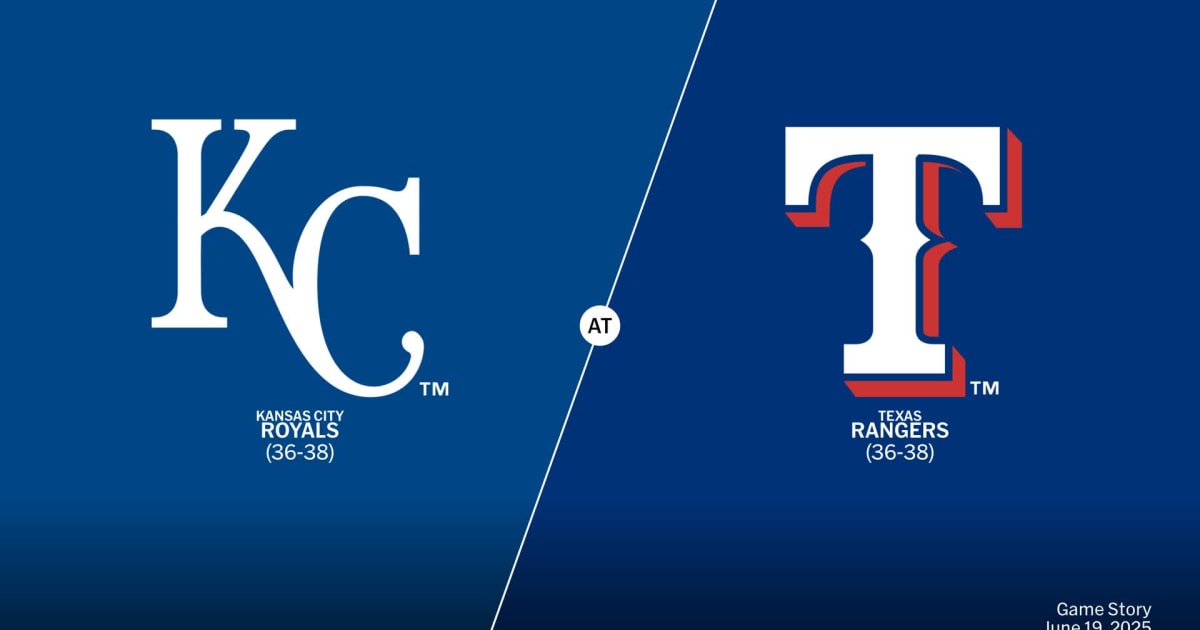 Kansas City Royals At Texas Rangers Game Story Scores Highlights 06