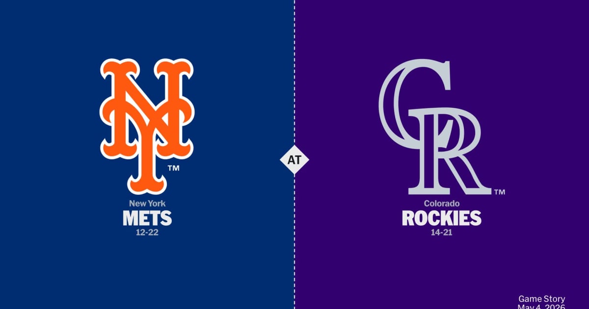 New York Mets At Colorado Rockies Game Story Scores Highlights 05 04
