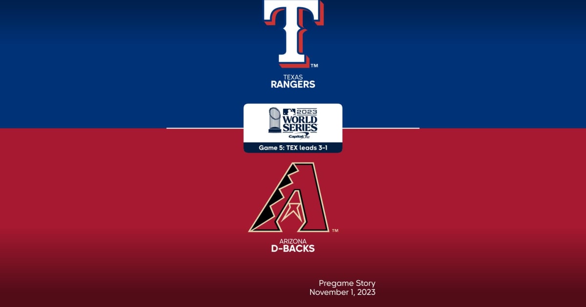 Texas Rangers at Arizona Diamondbacks Preview - 11/01/2023 - MLB Stories