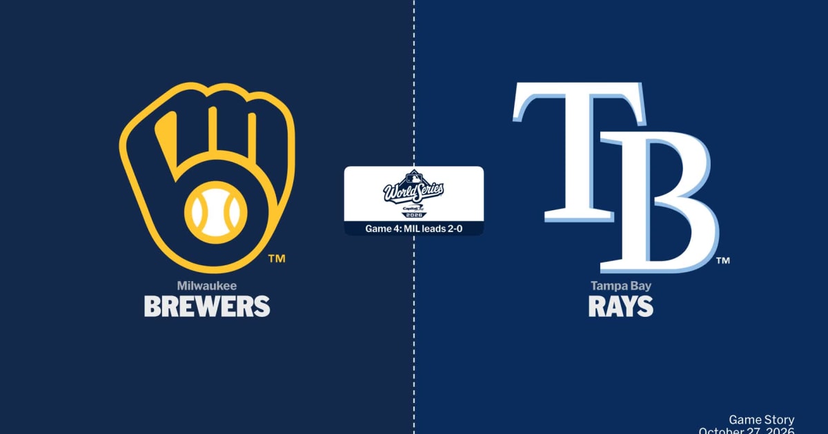 Milwaukee Brewers at Tampa Bay Rays Preview - 10/27/2026 - MLB Stories