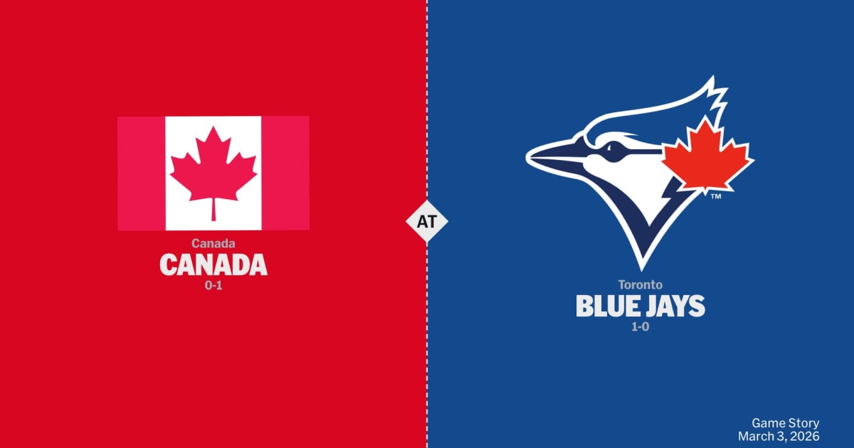 Canada at Toronto Blue Jays Game Story, Scores/Highlights - 03/03/2026 ...