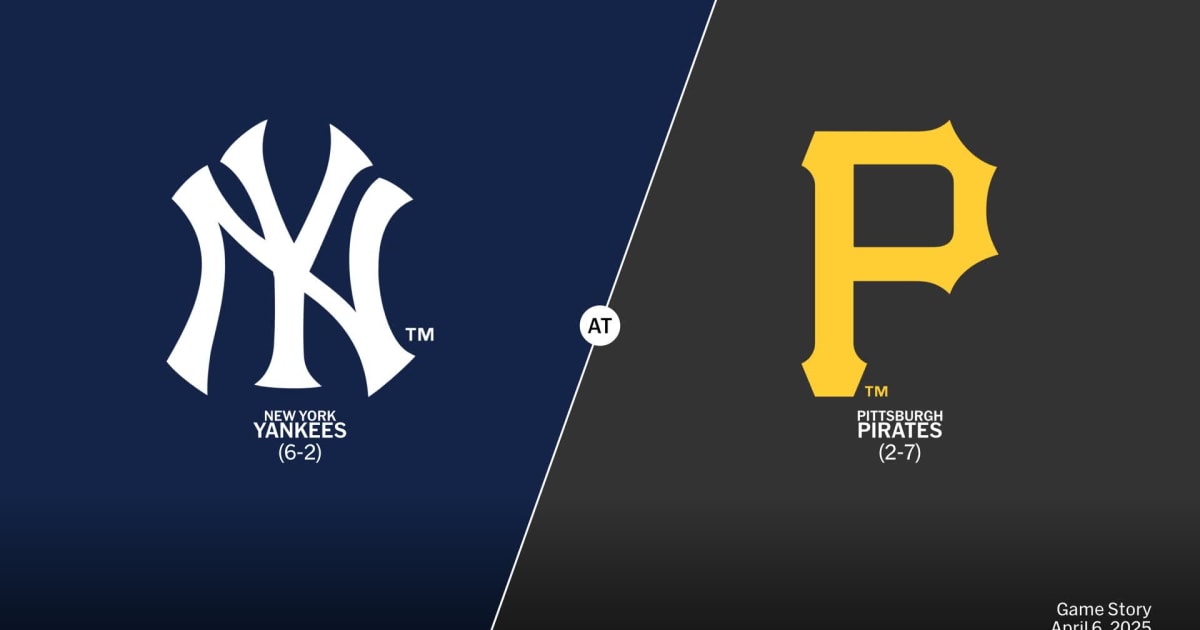 New York Yankees At Pittsburgh Pirates Game Story Scores Highlights