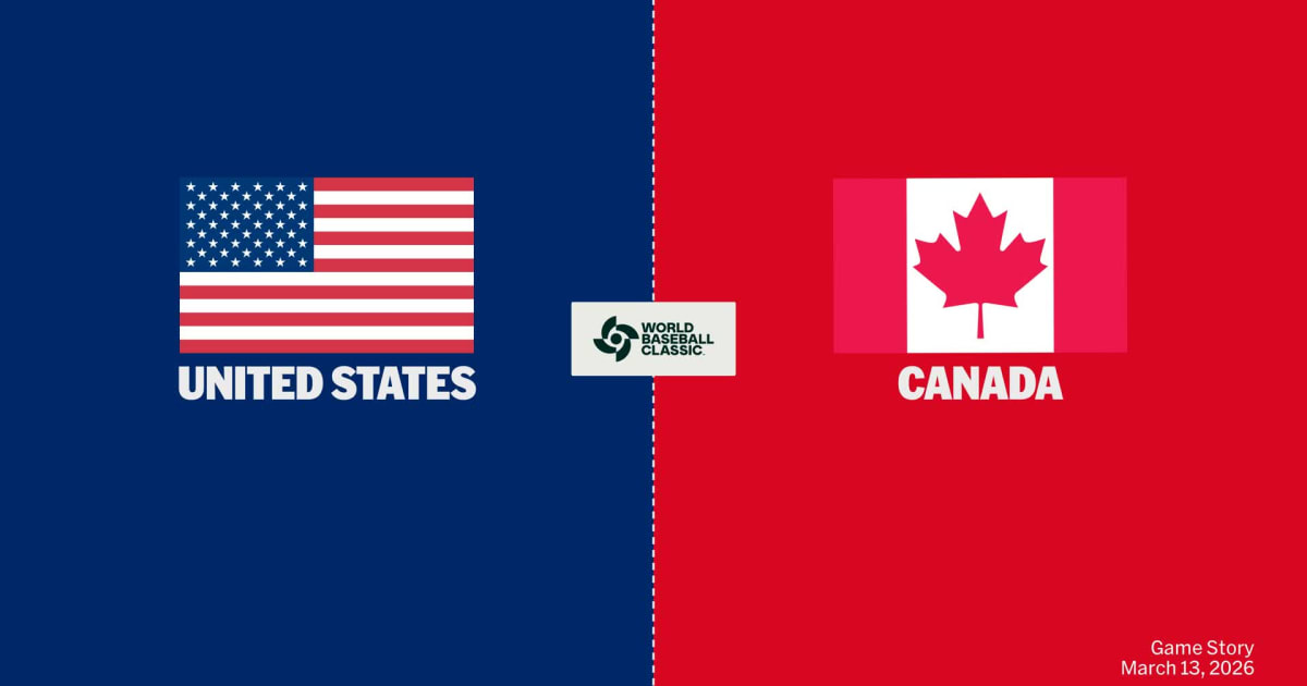 United States at Canada Quarterfinal Preview - 03/13/2026 - MLB Stories