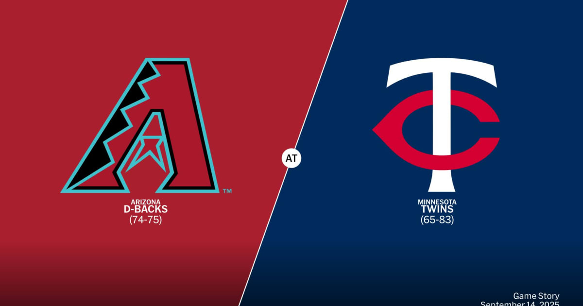 Arizona Diamondbacks at Minnesota Twins Game Story, Scores/Highlights ...