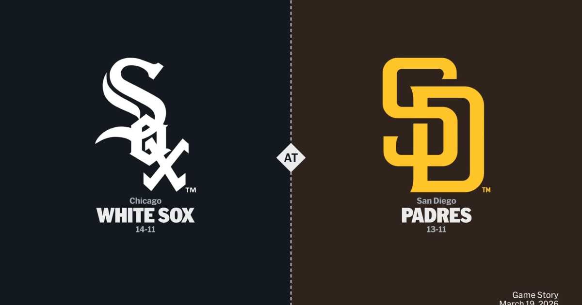 Chicago White Sox at San Diego Padres Game Story, Scores/Highlights -  03/19/2026 - MLB Stories