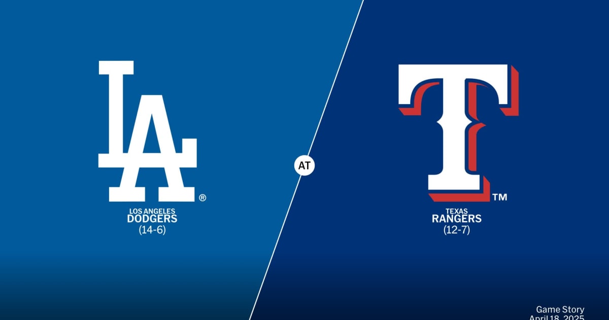 Los Angeles Dodgers at Texas Rangers Game Story, Scores/Highlights - 04 ...