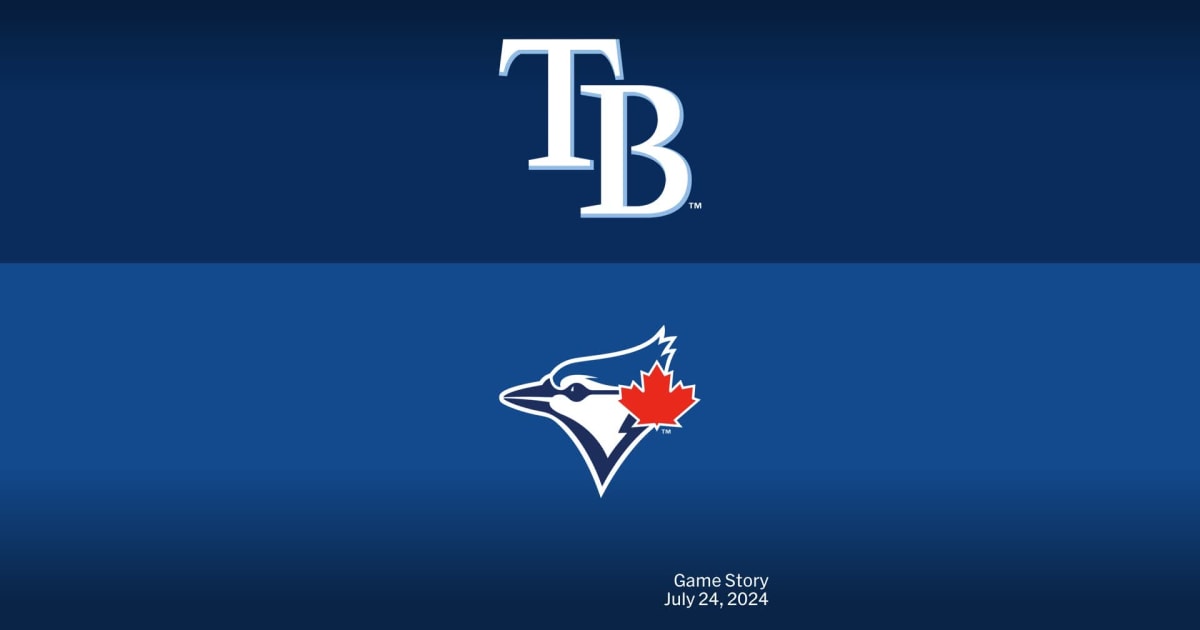 Tampa Bay Rays at Toronto Blue Jays Game Story, Scores