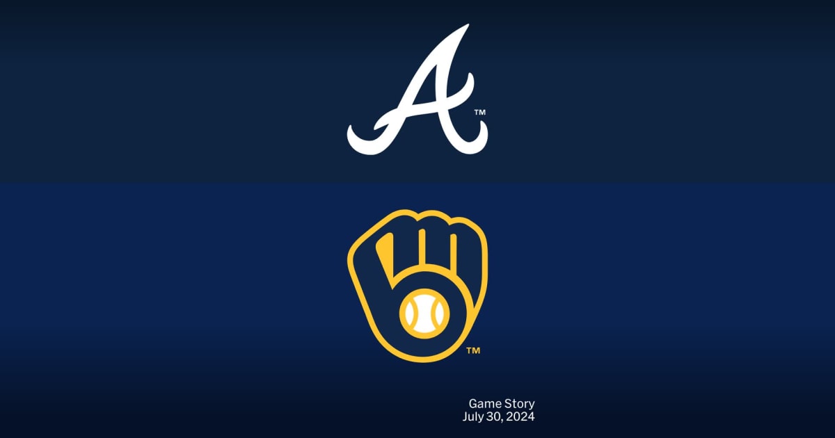 Atlanta braves at milwaukee brewers game story scores highlights 07