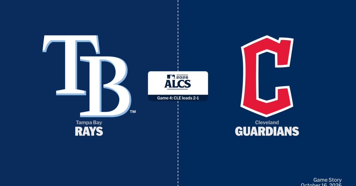 Tampa Bay Rays at CLE/CWS Preview - 10/16/2026 - MLB Stories