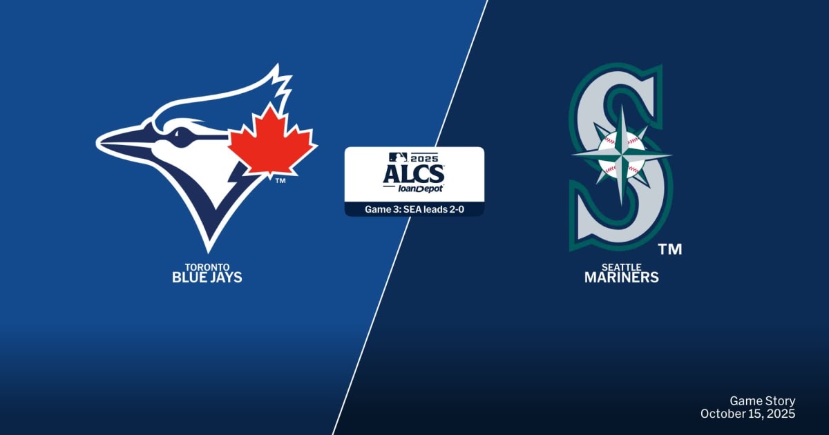 Toronto Blue Jays at Seattle Mariners Game Story, Scores/Highlights -  10/15/2025 - MLB Stories