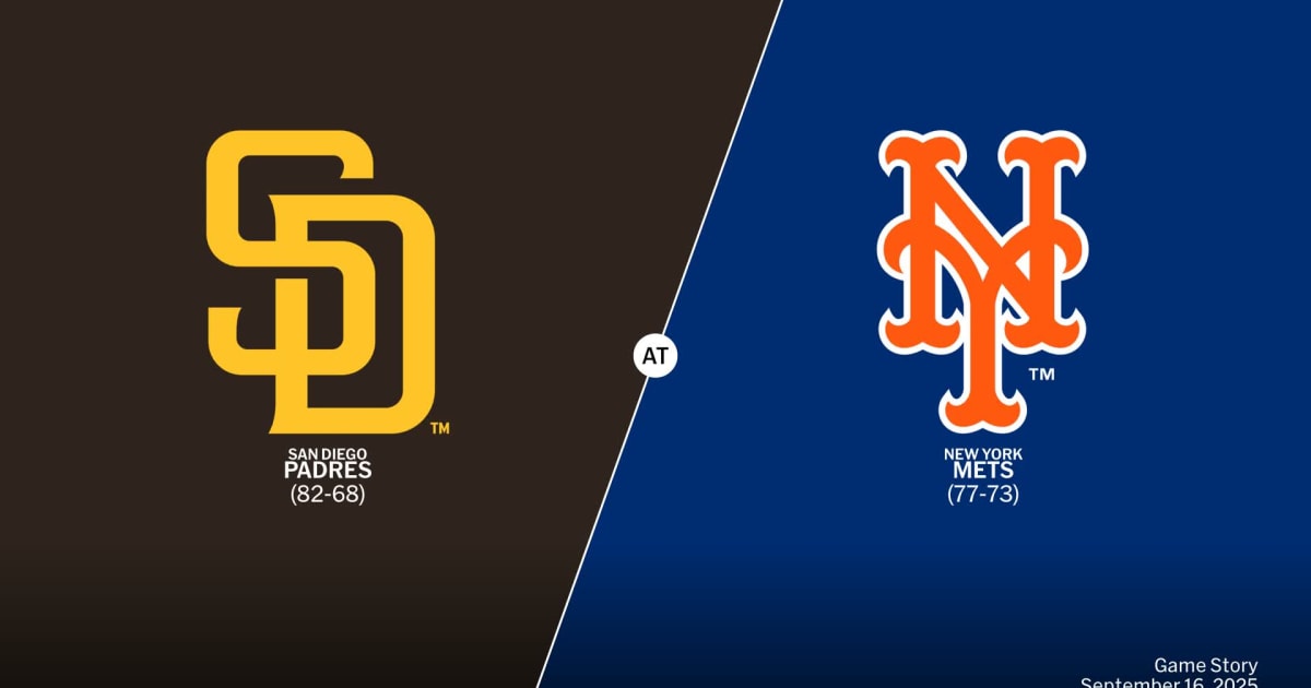 San Diego Padres at New York Mets Game Story, Scores/Highlights -  09/16/2025 - MLB Stories