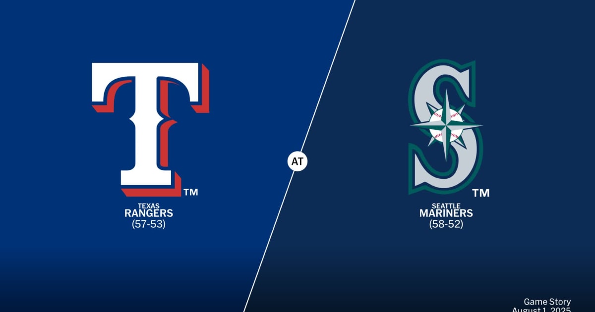Texas Rangers at Seattle Mariners Game Story, Scores/Highlights - 08/01 ...