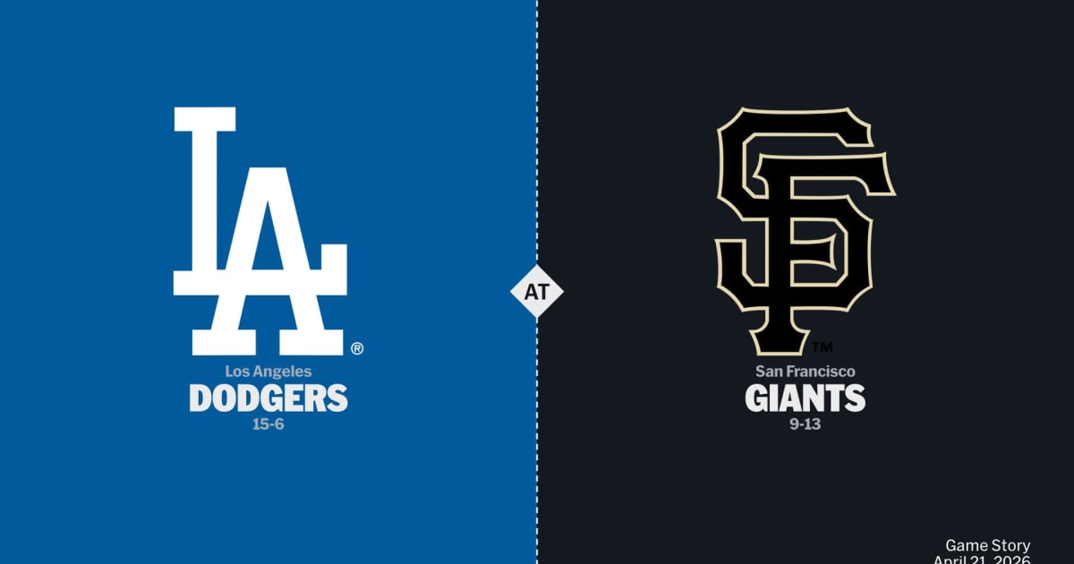 Los Angeles Dodgers at San Francisco Giants Preview - 04/21/2026
