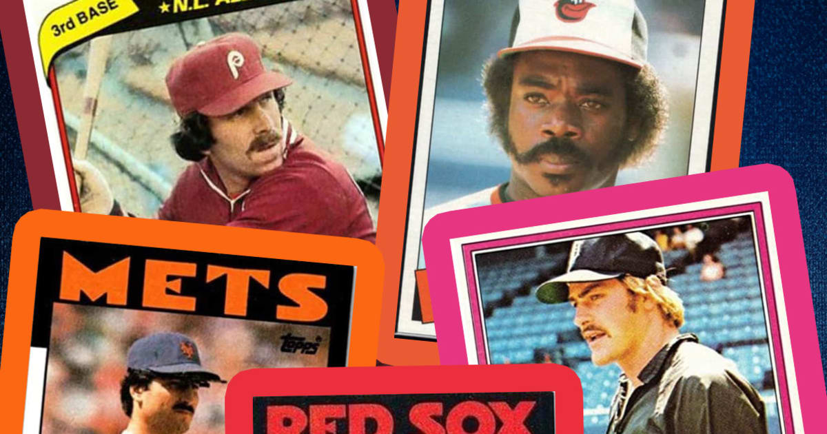 Best mustaches on baseball cards MLB Stories
