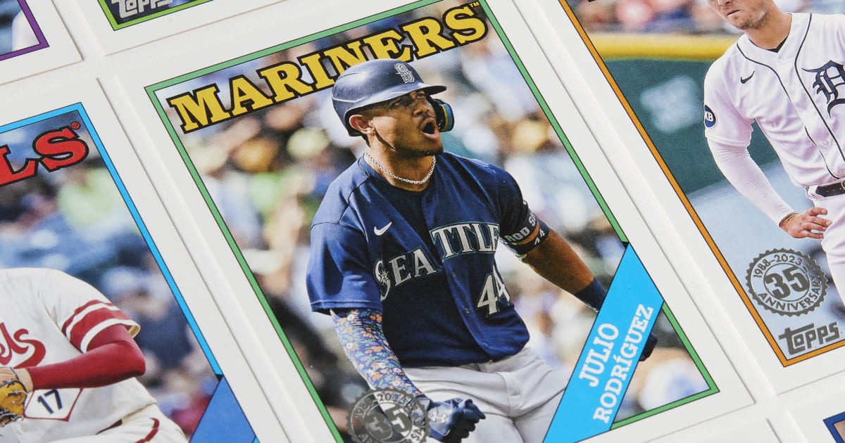 Topps Series 1 2023 baseball card videos MLB Stories