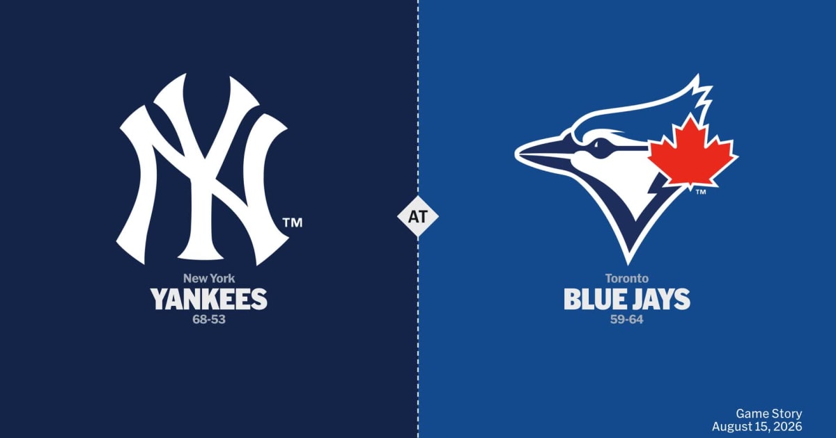 yankees vs blue jays — MLB