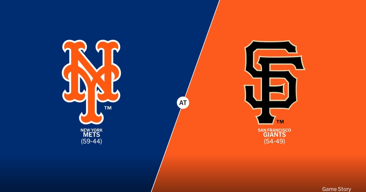 New York Mets at San Francisco Giants Game Story, Scores/Highlights ...