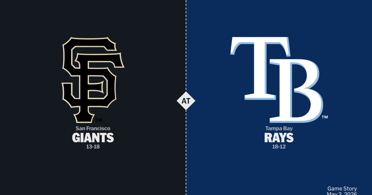 San Francisco Giants at Tampa Bay Rays Preview - 05/02/2026 - MLB Stories