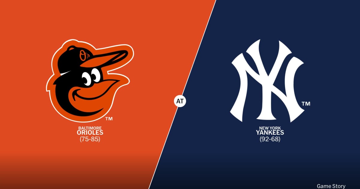 Baltimore Orioles at New York Yankees Game Story, Scores/Highlights -  09/27/2025 - MLB Stories