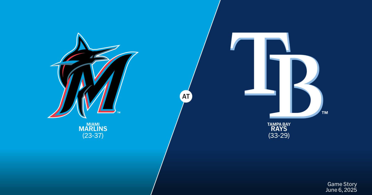 Miami Marlins at Tampa Bay Rays Game Story, Scores/Highlights - 06/06 ...