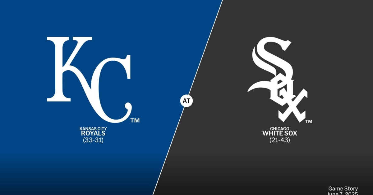 Kansas City Royals at Chicago White Sox Game Story, Scores/Highlights -  06/07/2025 - MLB Stories